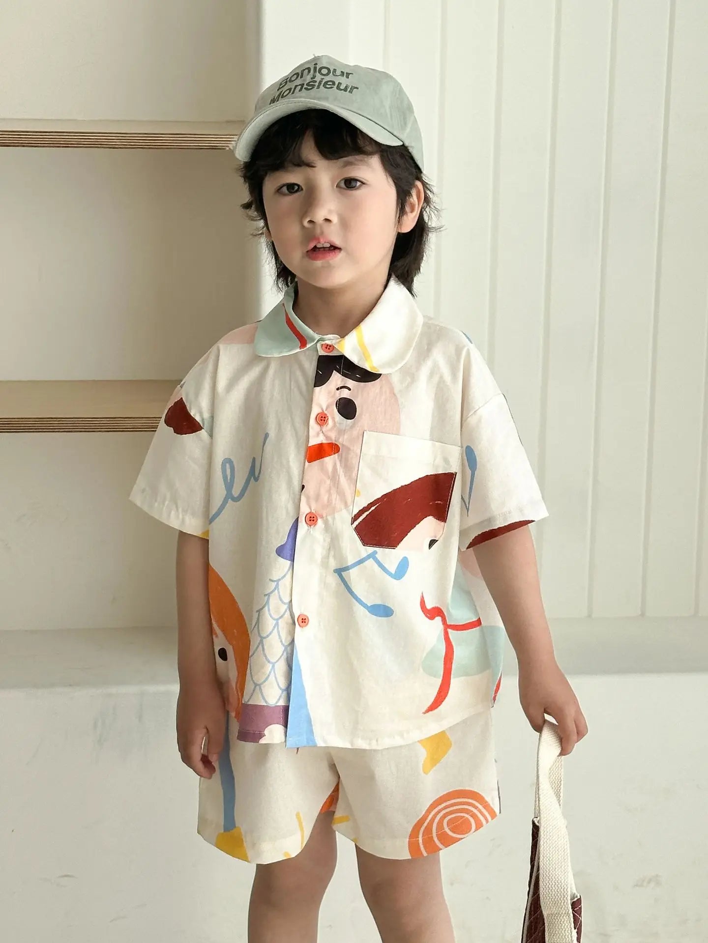 Siblings Summer Tee & Shorts Set