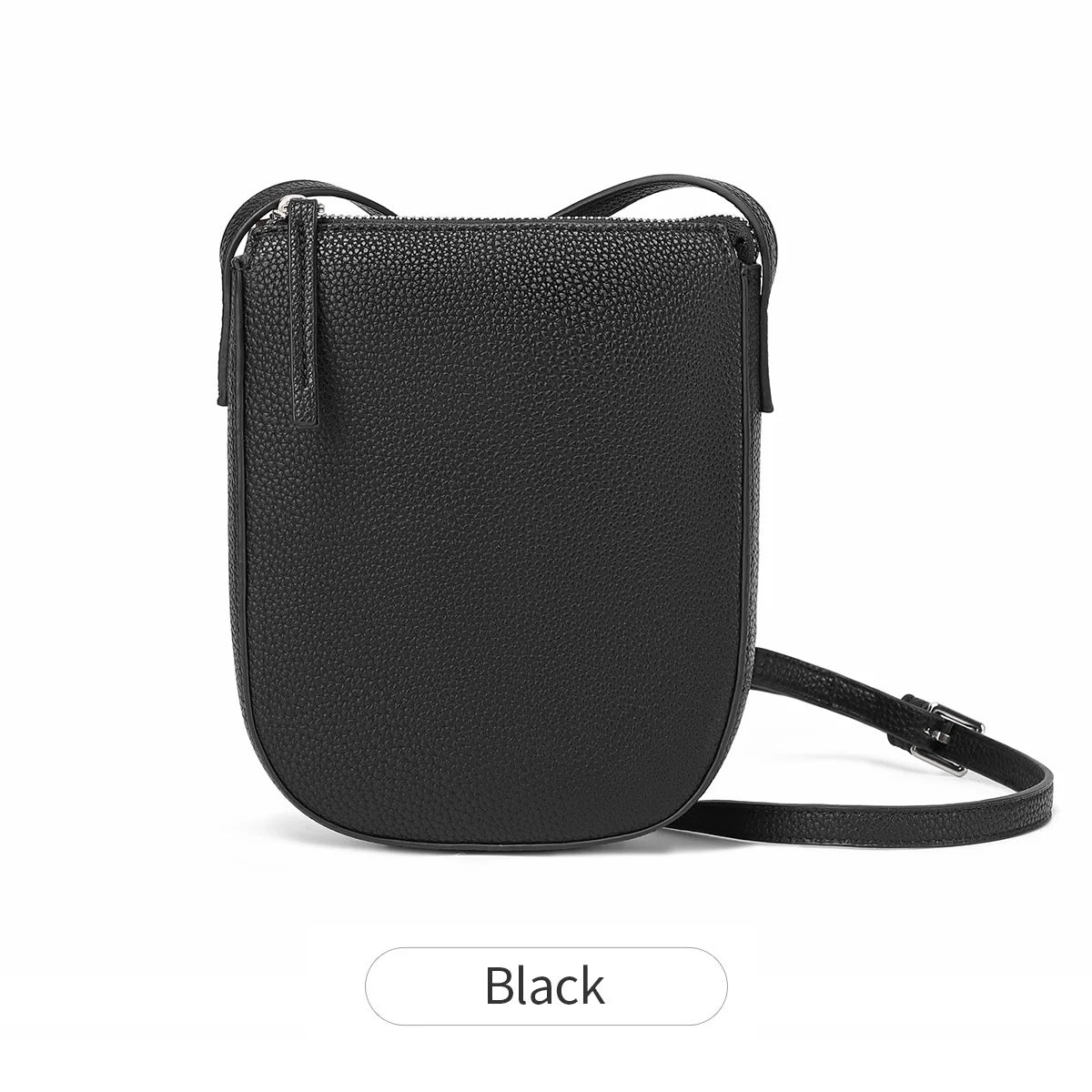 Classic Minimalist Solid Color Crossbody Bag
