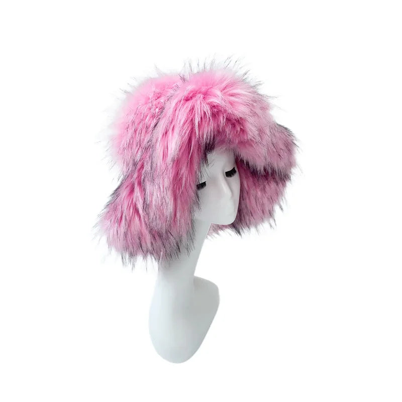 Punk Rock Style Women's Ball Bag Y2K bucket hat