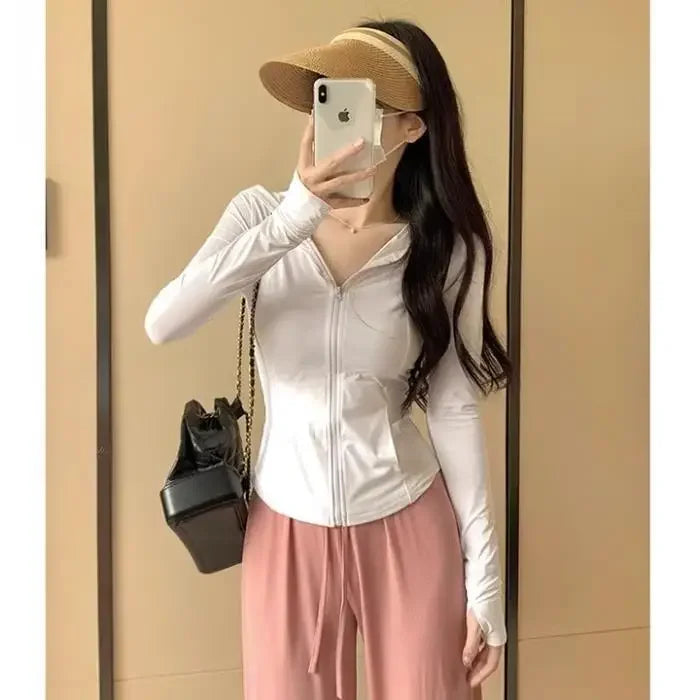 Women's Ice Silk Sun Protection Cardigan