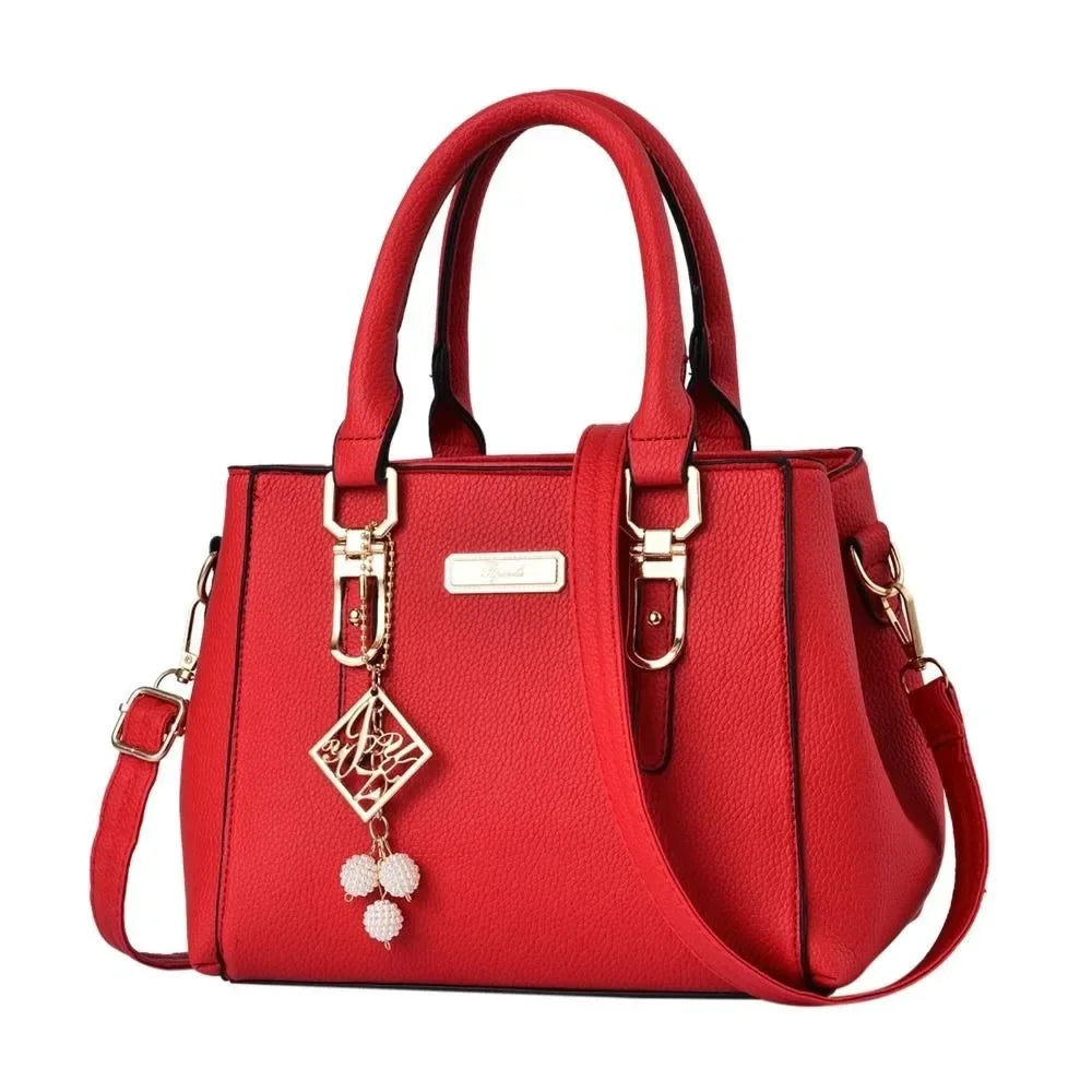 Large Capacity Leather Handbag for Women