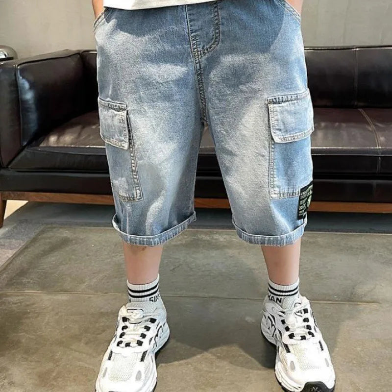 Teen Boys' Denim Summer Shorts