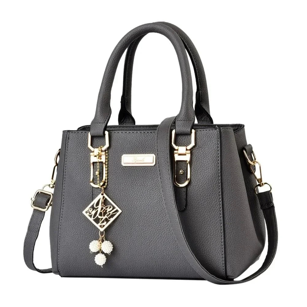 Large Capacity Leather Handbag for Women