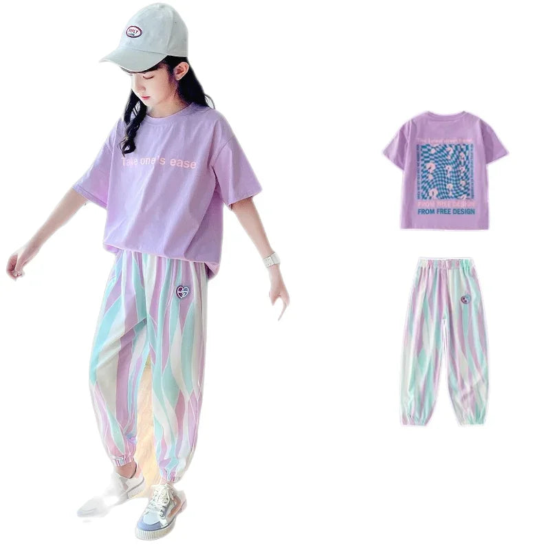 Girls' Summer Sportswear Set, 12-15Y