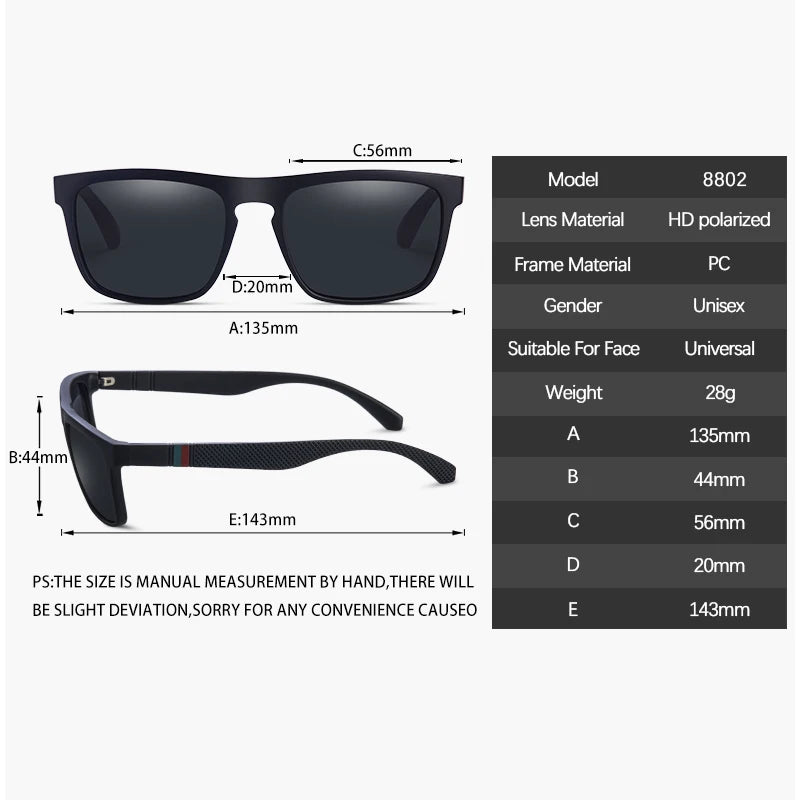 Vintage Polarized UV400 Sunglasses