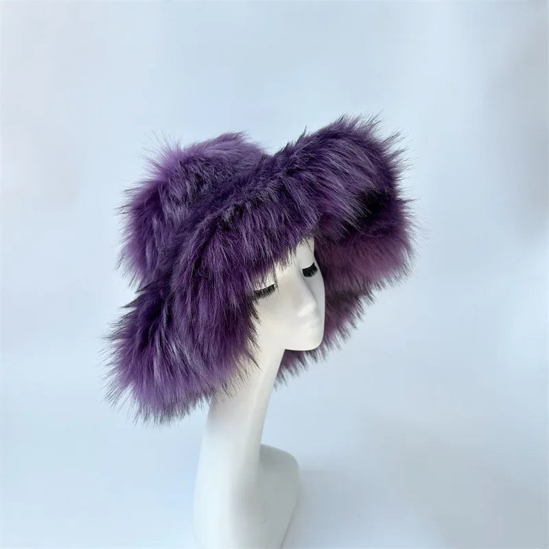 Punk Rock Style Women's Ball Bag Y2K bucket hat