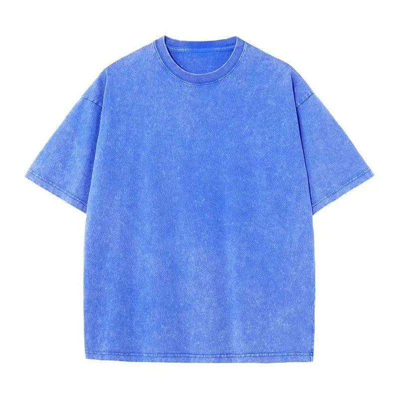 Vintage Washed Street Hip Hop T-Shirt