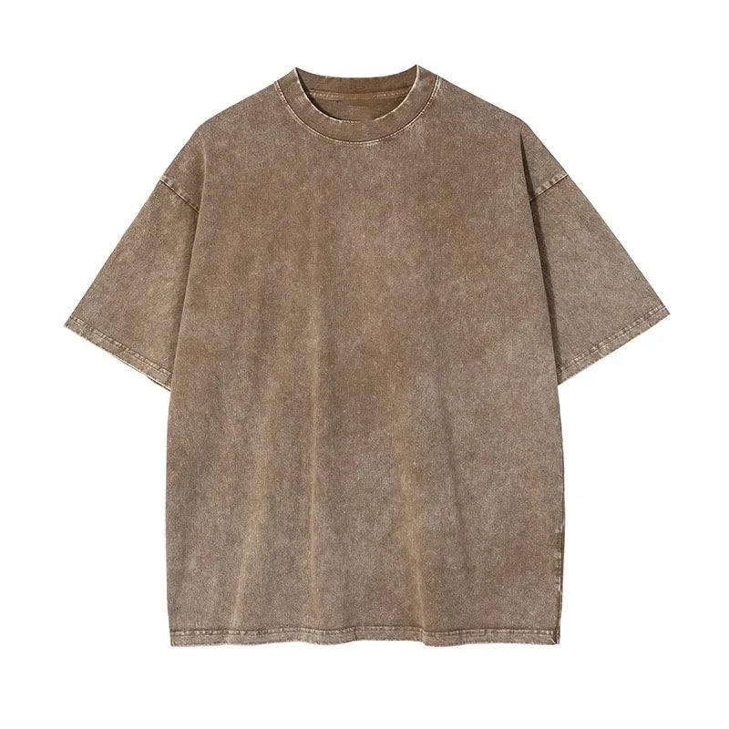 Vintage Washed Street Hip Hop T-Shirt