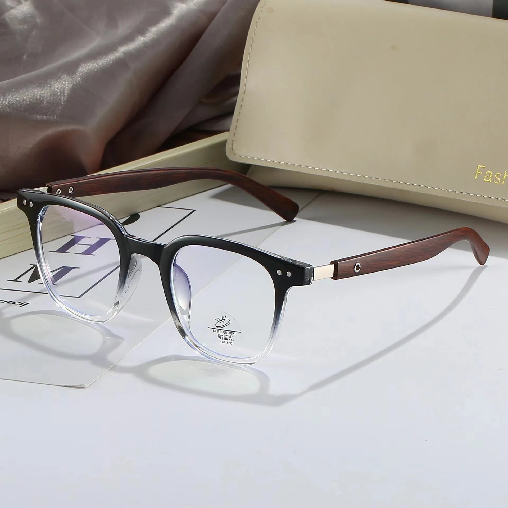 Trendy Anti Blue Light TR90 Glasses for Men & Women