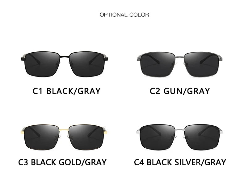 Fashion Polarized Pilot Sunglasses UV400