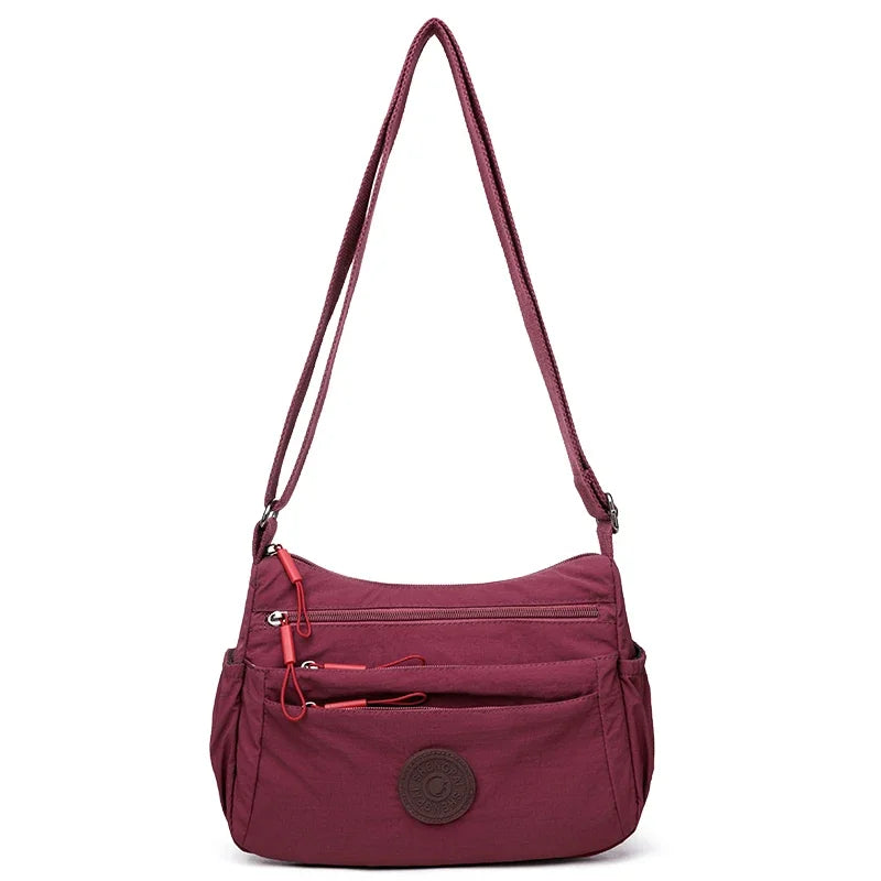 Multi-layer Lightweight One-shoulder Crossbody Bag
