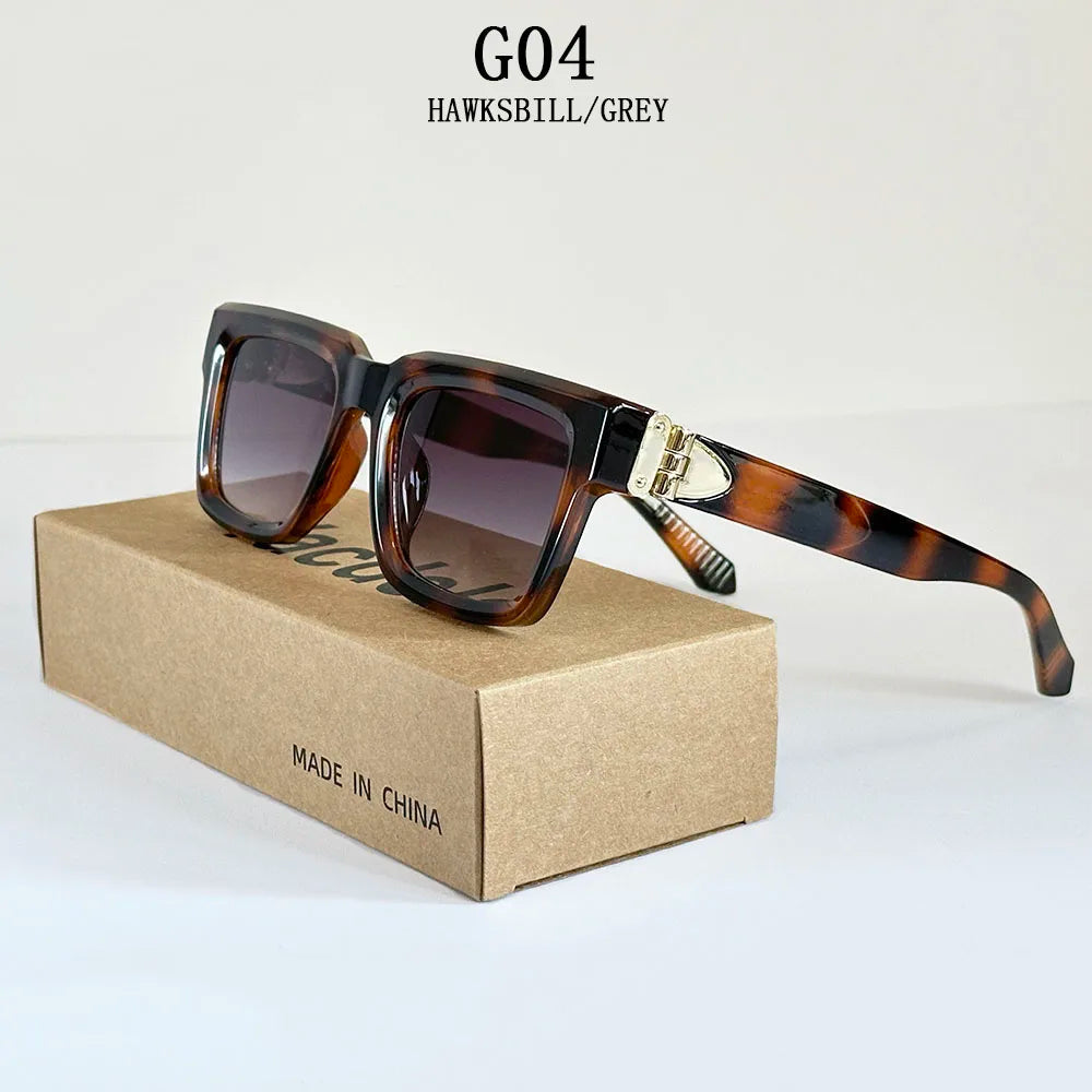 Millionaire Square Luxury Vintage Sunglasses