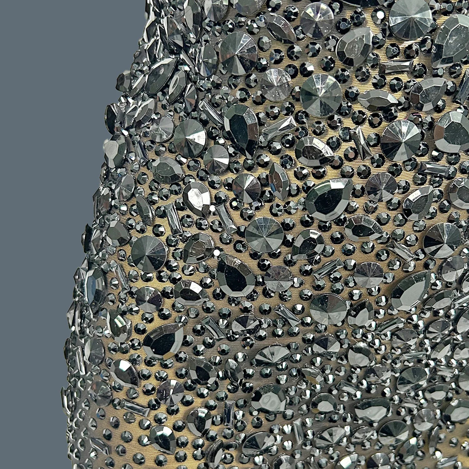 Obsidian Black Crystal Beading Prom Dress for Black Girls Long Ladies Dresses Special Occasions Sexy Party Gowns Cuican