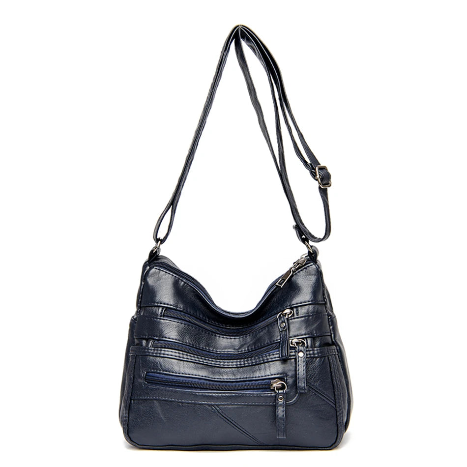High-Quality PU Leather Crossbody Bag