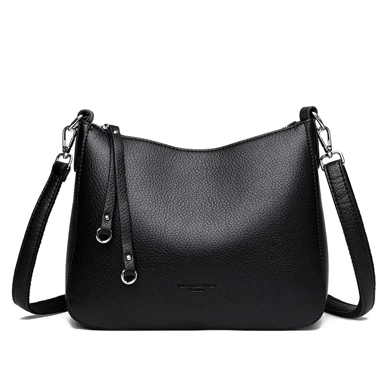 Genuine Leather Luxury Crossbody Shoulder Bag