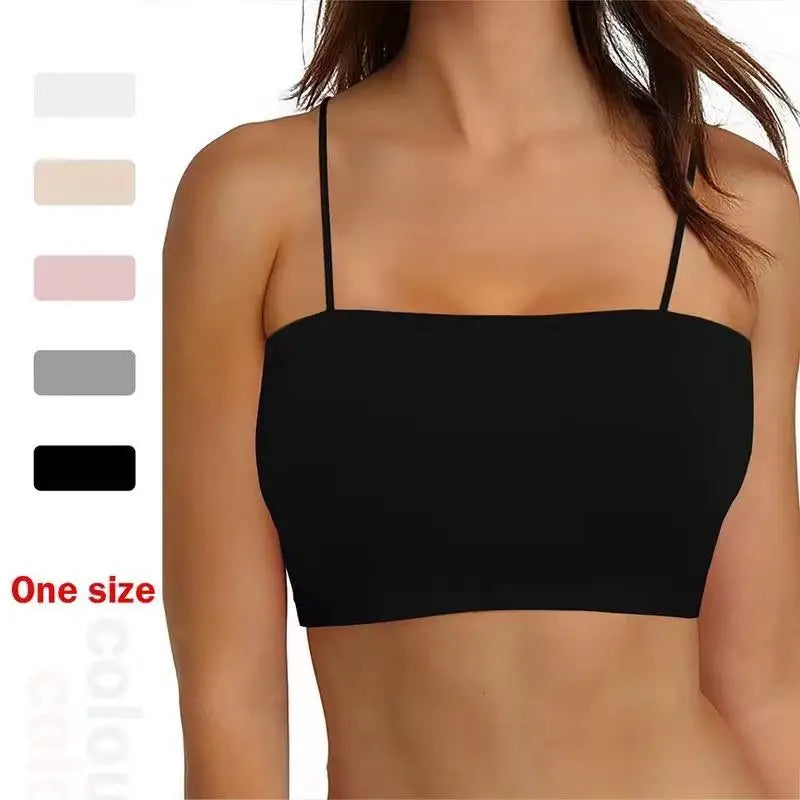 Women’s Backless Seamless Crop Top