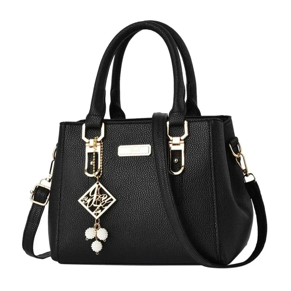 Large Capacity Leather Handbag for Women