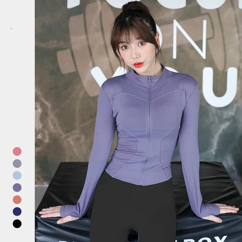 Women's Quick-Dry Running & Yoga Jacket