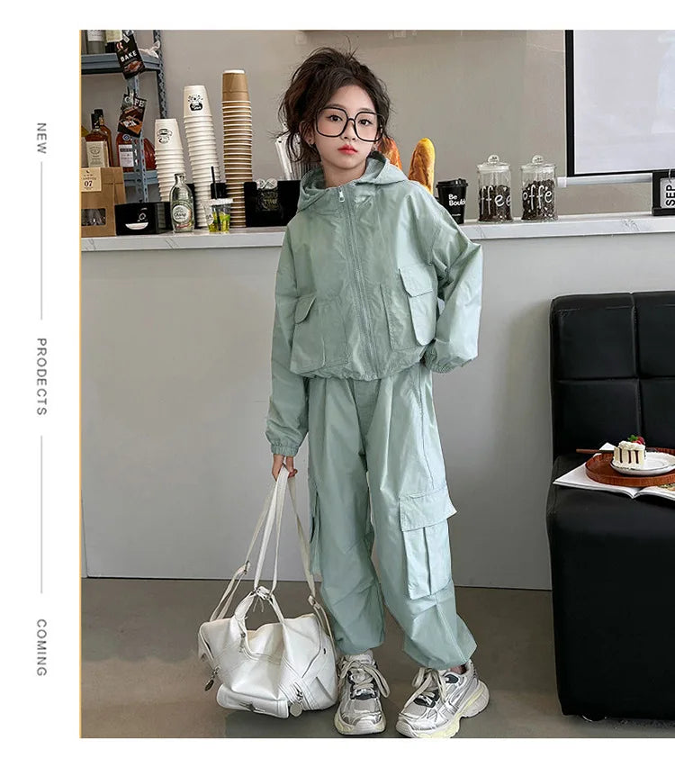 Girls' Sports & Leisure Suit, Spring