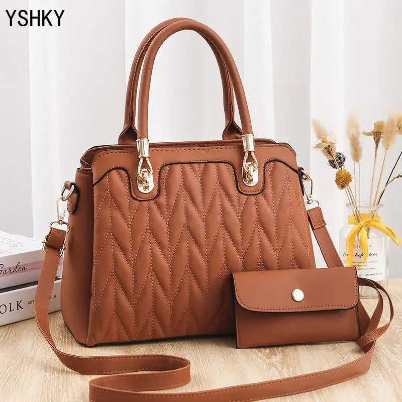 2025 Luxury Leather Shoulder Bag