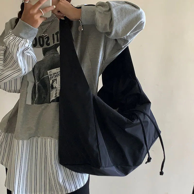 Women’s Large Canvas Shoulder Tote Bag