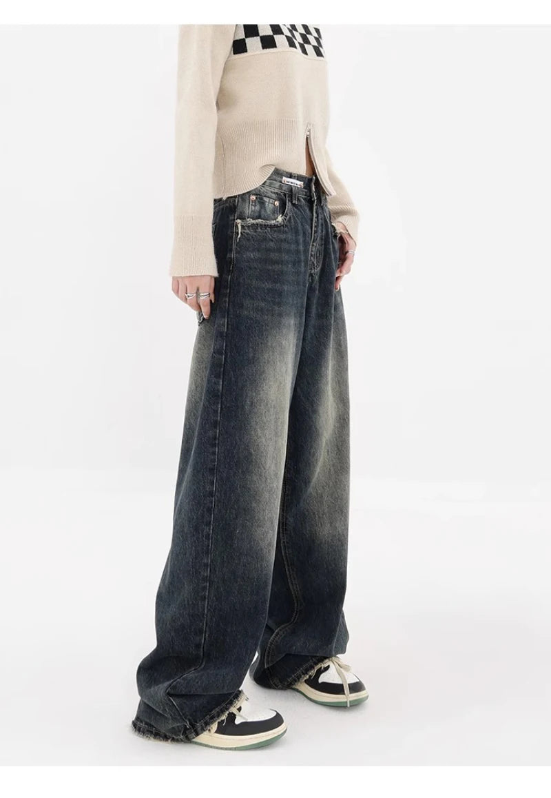 Harajuku Y2K Loose Wide Leg Jeans