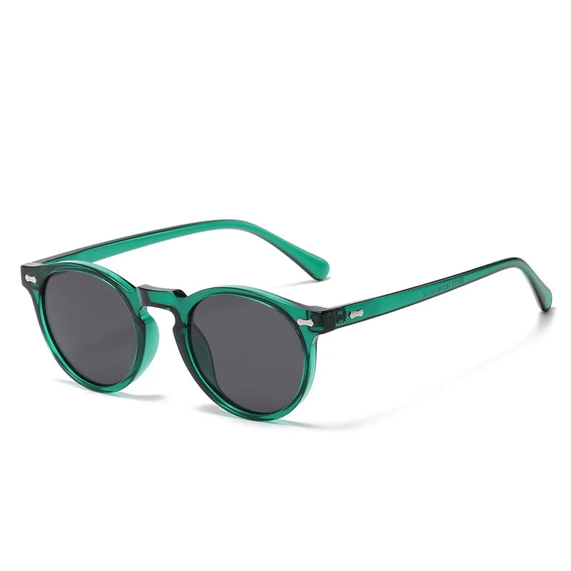 Retro Round Polarized Sunglasses for Men & Women