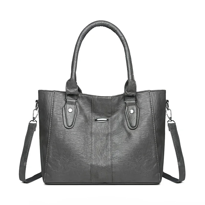 Vintage Soft Leather Handbag for Women