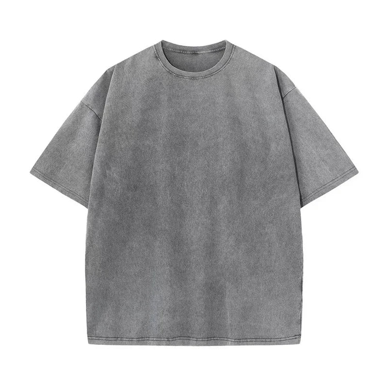 Vintage Washed Street Hip Hop T-Shirt