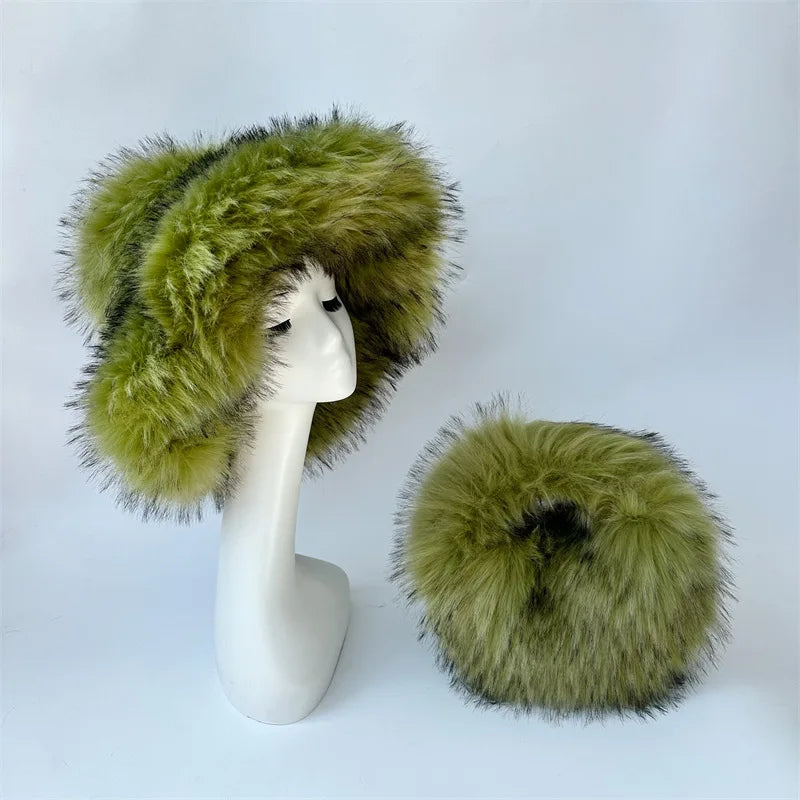 Punk Rock Style Women's Ball Bag Y2K bucket hat