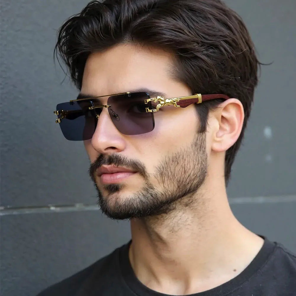 Vintage Square Sunglasses for Men & Women