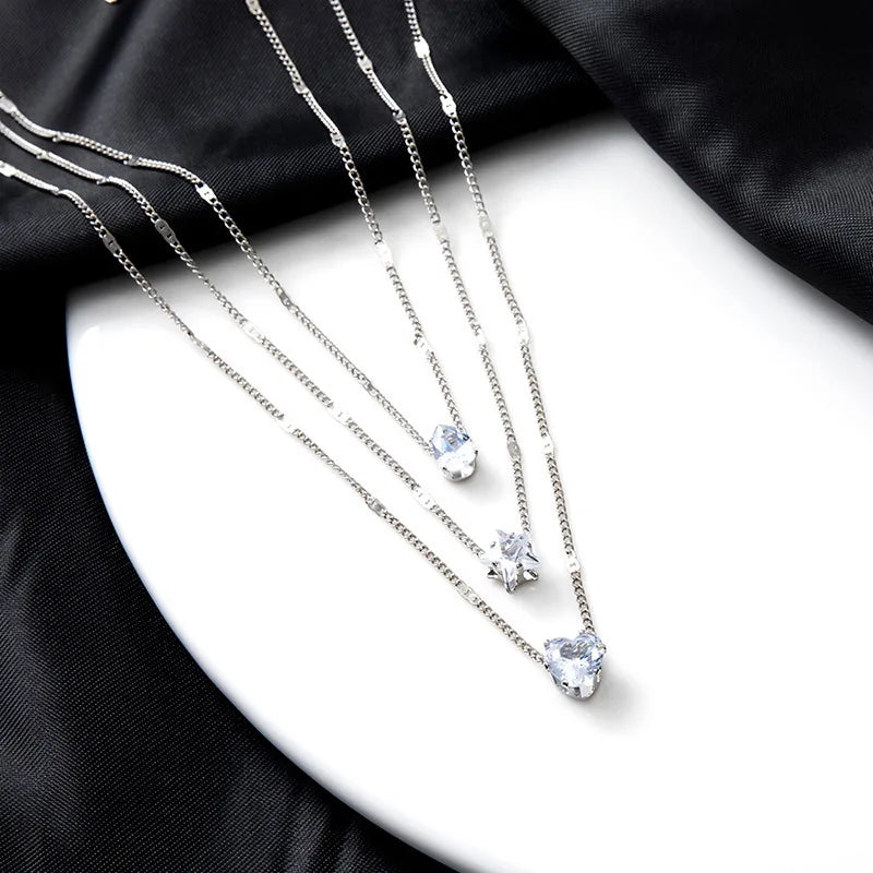 Bohemian Multilayer Stick Pendant Necklace
