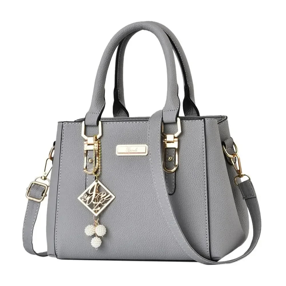 Large Capacity Leather Handbag for Women
