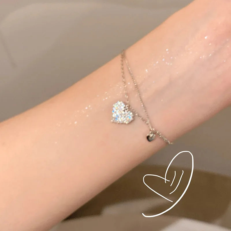 4pcs Vintage Daisy Flower & Pearl Bracelet Set