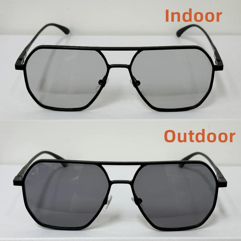 Luxury Photochromic Polarized Sunglasses