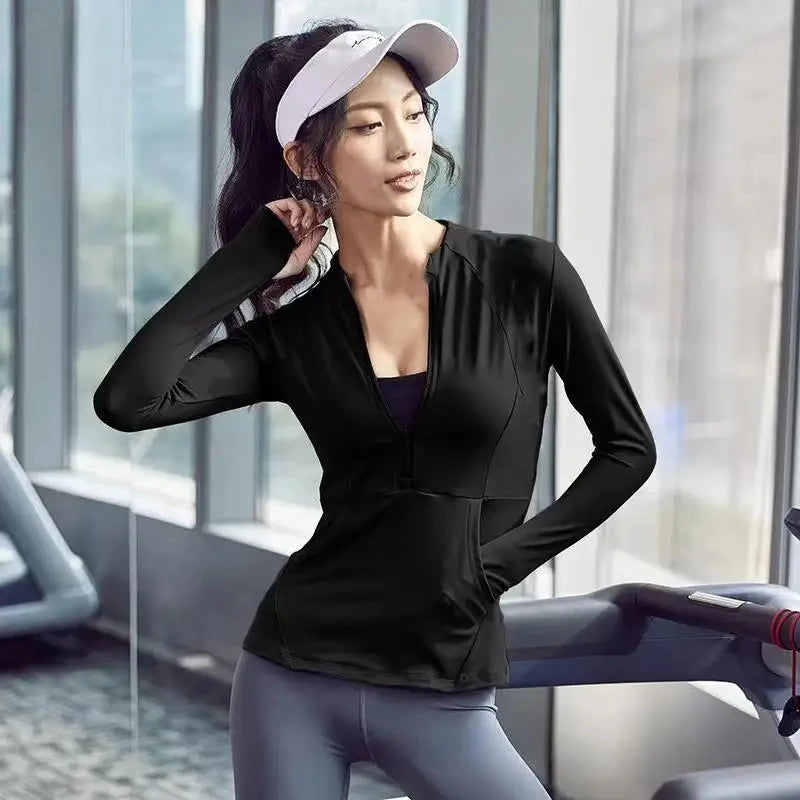 Women's Quick-Dry Running & Yoga Jacket