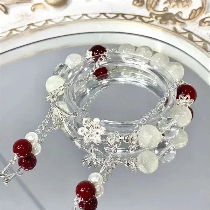 Personalized Bead Tassel Bracelet for Women