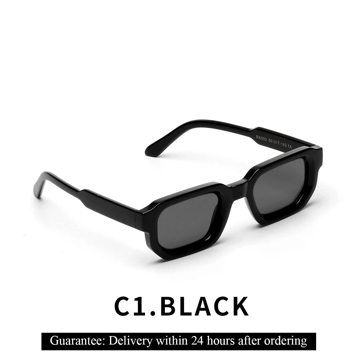 Ruiao Luxury Square Designer Sunglasses for Men & Women