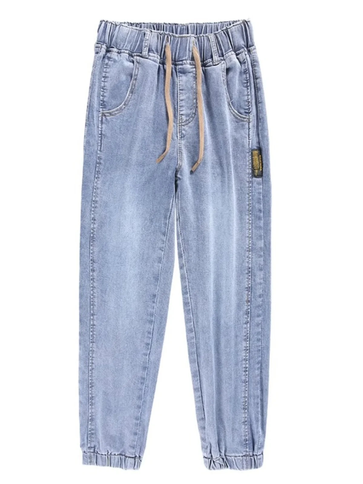 Trendy High-Waist Dad Jeans