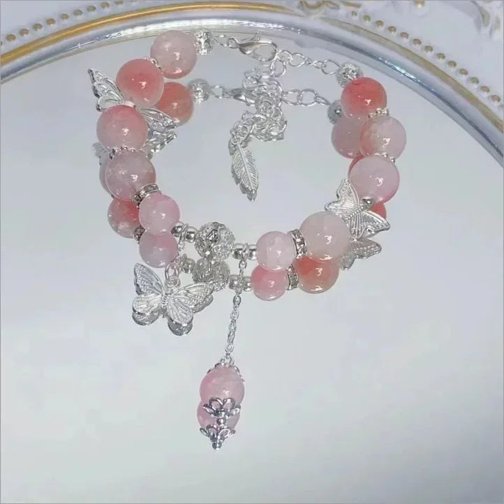 Personalized Bead Tassel Bracelet for Women