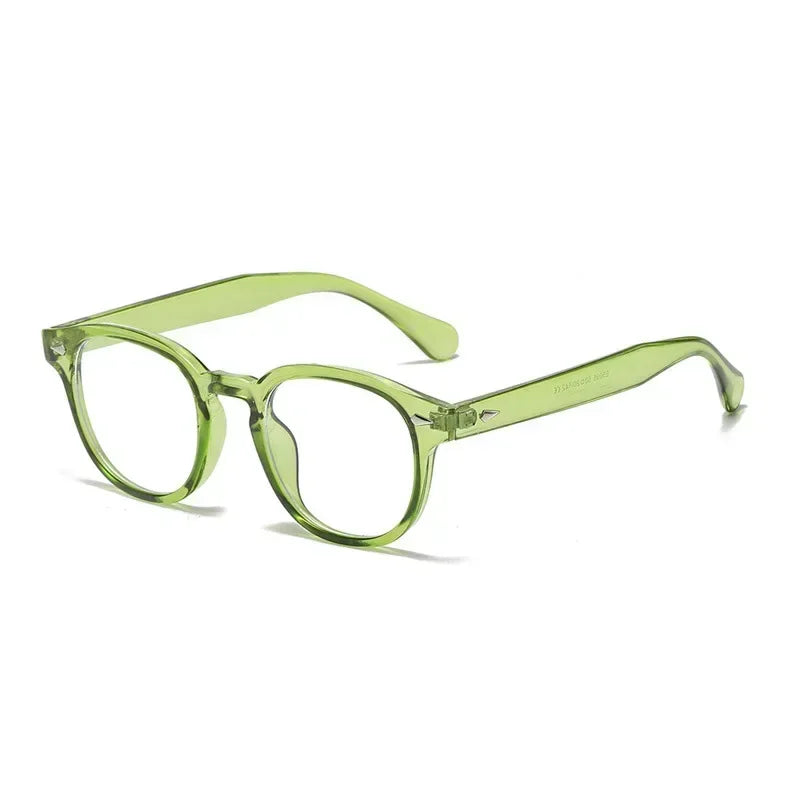 JNPCXI Retro Round Rivet Sunglasses UV400