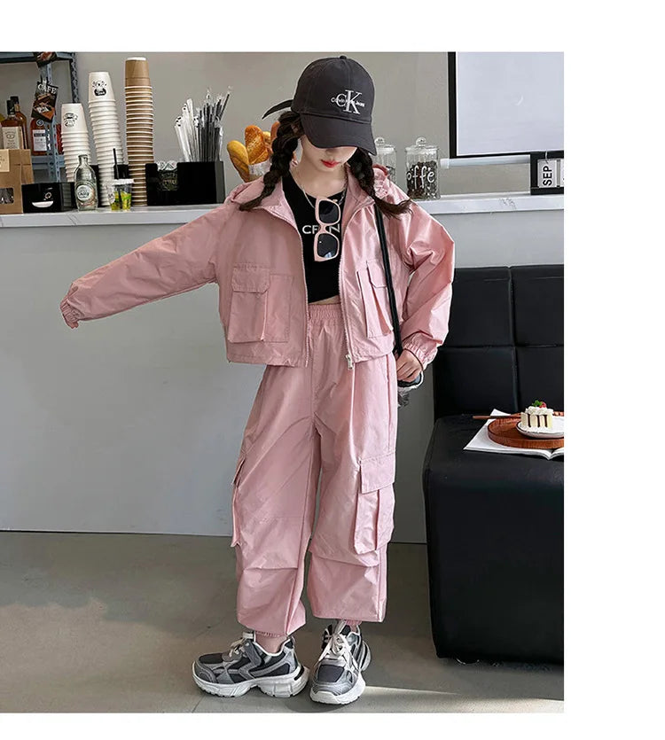 Girls' Sports & Leisure Suit, Spring