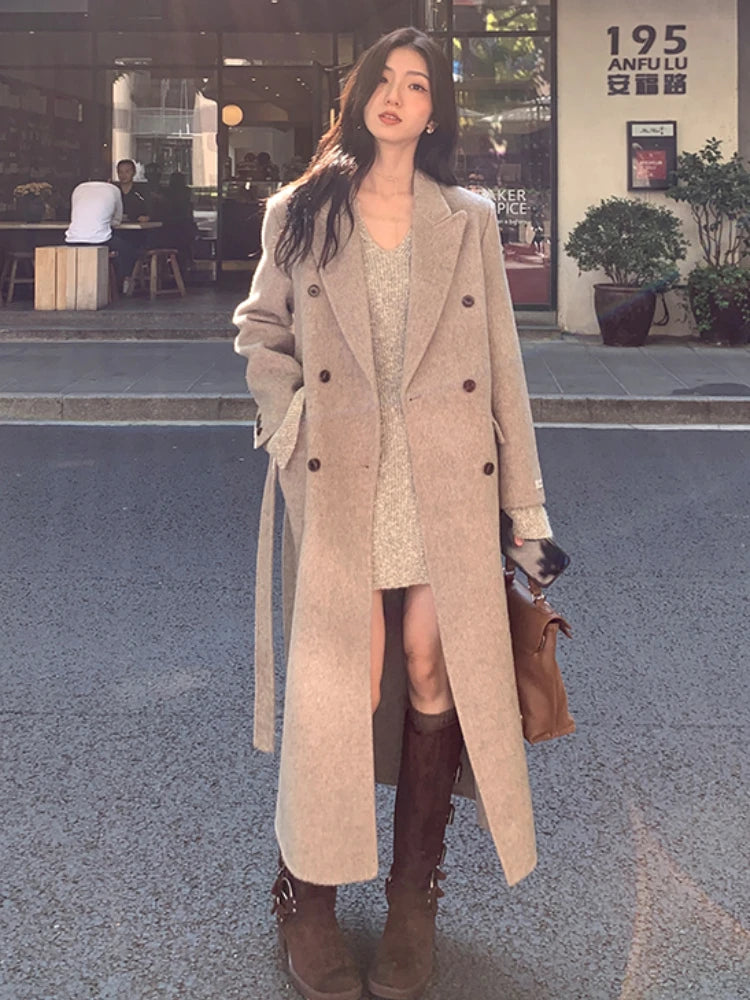 Knitting Sexy Dress for Women Slim Casual Flare Sleeve Gentle Hotsweet Warm Fashion Inner Clothing Autumn Winter Vestidos Soft