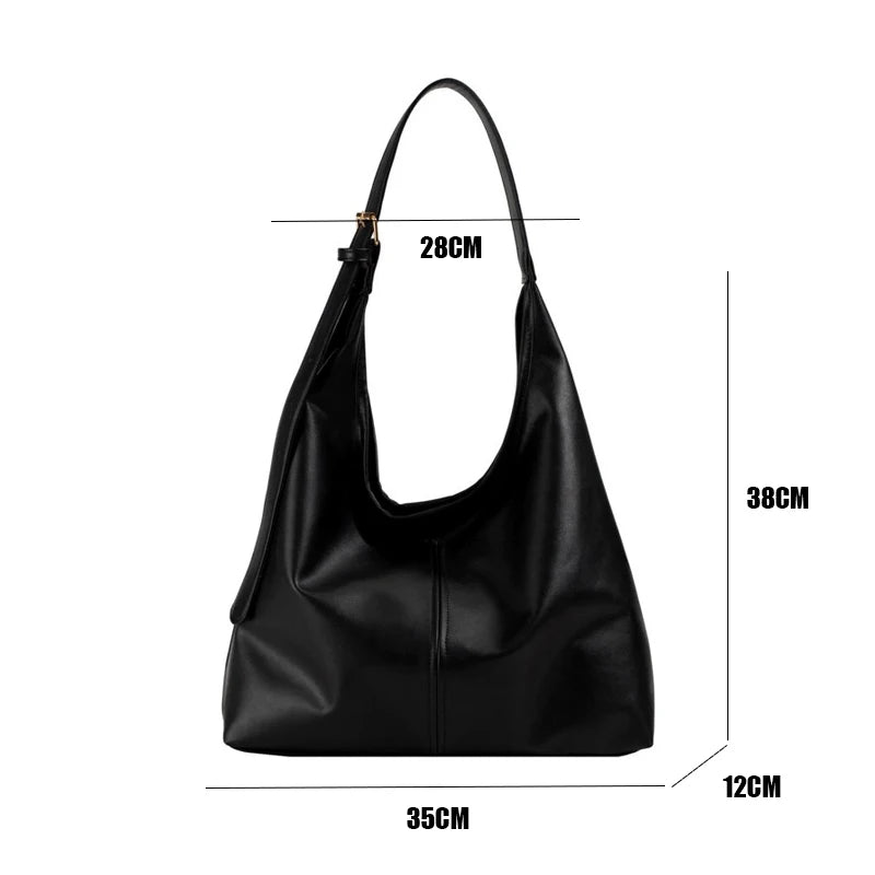 2025 High-Quality PU Large Tote Bag