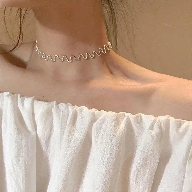 Double Love Pendant Multi-Layer Necklace