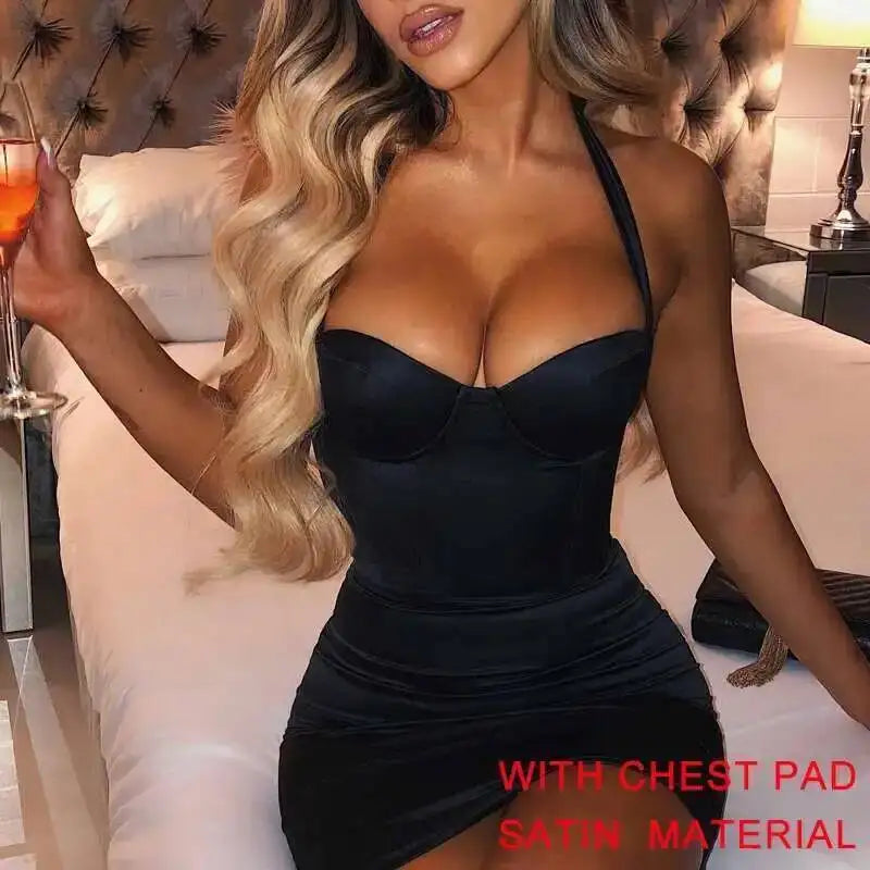Giyu Night Club Party Woman Dress Sexy Bodycon Glitter Strapless Mini Short Prom Robe 2025 Summer Elegant Ruched Black Vestidos