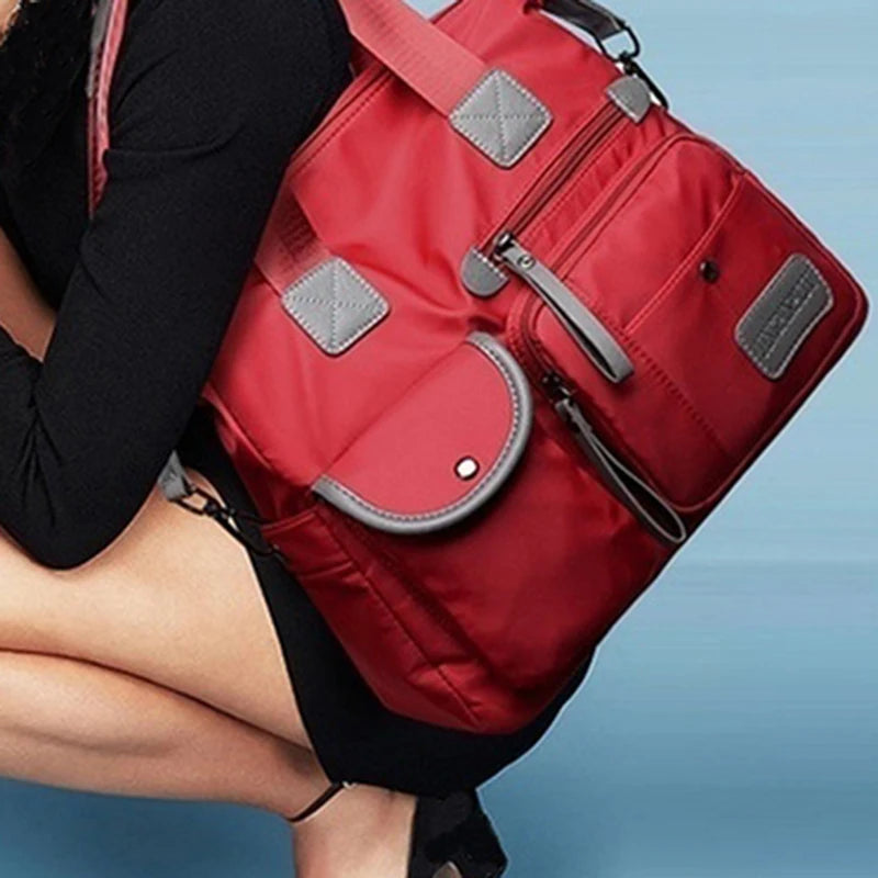 Nylon Waterproof Large Capacity Tote Bag