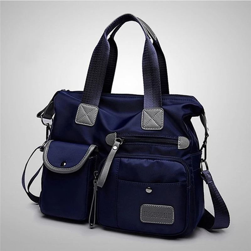Nylon Waterproof Large Capacity Tote Bag