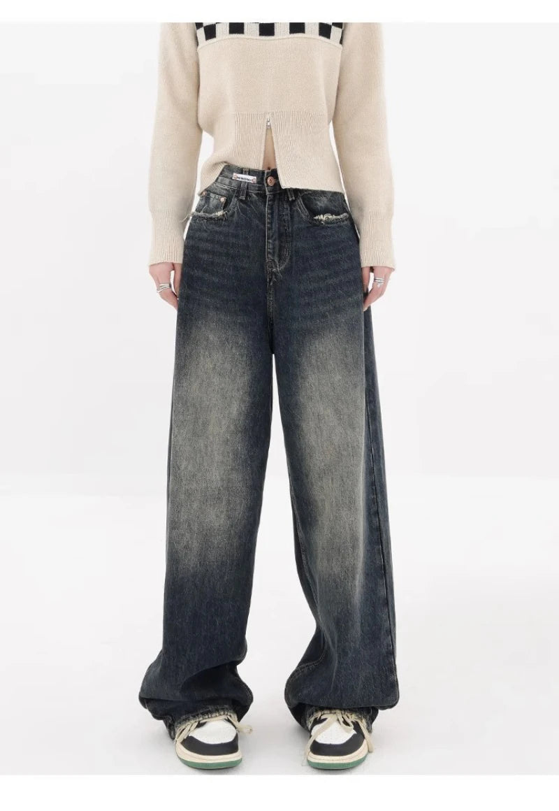Harajuku Y2K Loose Wide Leg Jeans