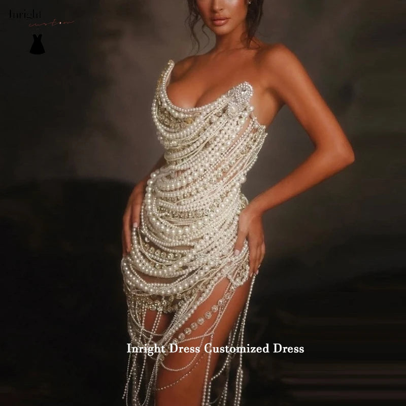 Inright Customized Classic Tassel Homecoming Dresses